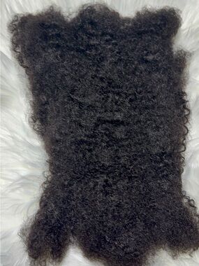 Luxury Kinky human hair Black